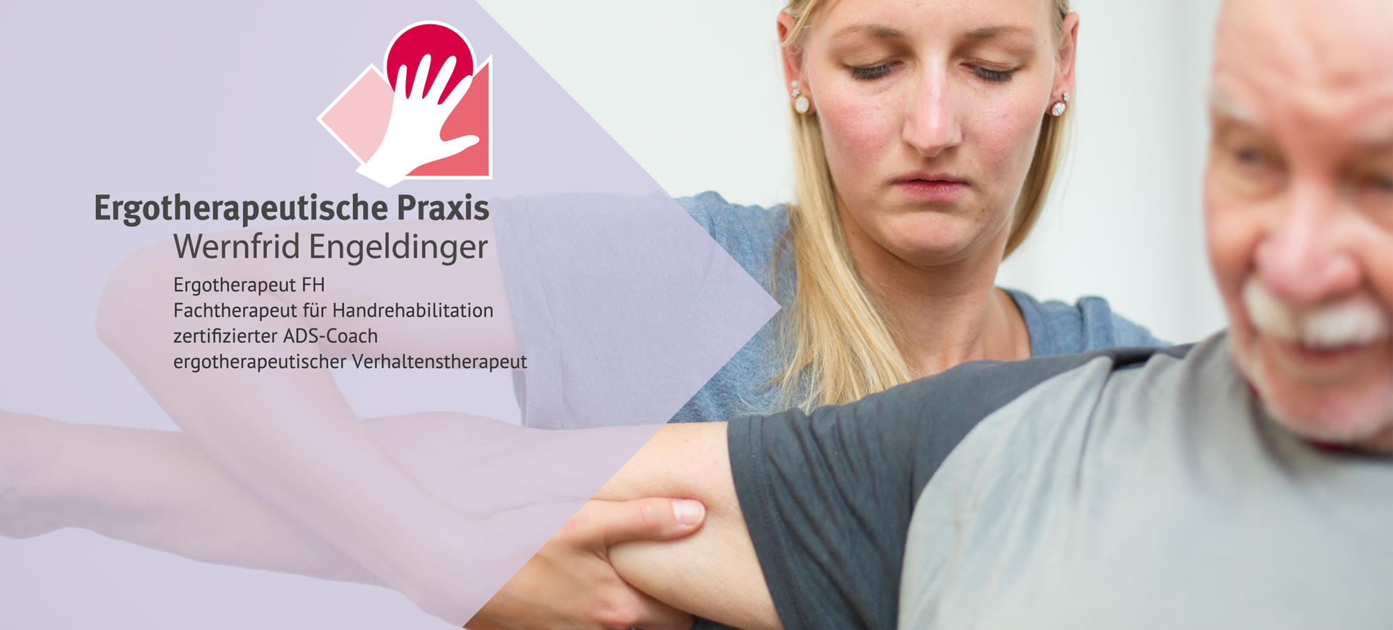 Ergotherapeutische Praxis Wernfrid Engeldinger, Ergotherapeut, FH Fachtherapeut für Handrehabilitation, zertifizierter ADS-Coach, ergotherapeutischer Verhaltenstherapeut